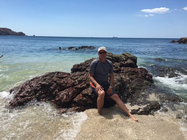 Crystal Clear Waters of Playa Conchal.