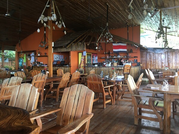 The El Lagarto dining area is large, open air and comfortable.