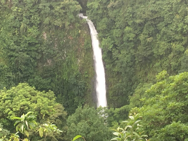 La Fortuna falls in Costa Rica.