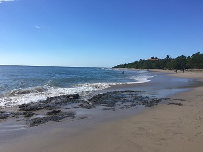 View from Playa Negra looking north