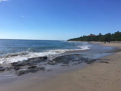 View from Playa Negra looking north
