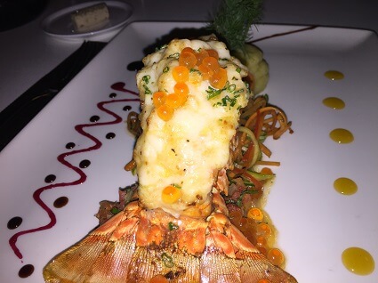 A large local lobster