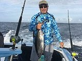 Small tuna caught off of Costa Rica's Las Catalinas island.